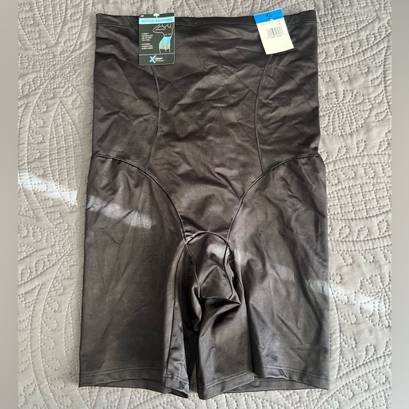 NWT X-Temp Black shapewear high waisted short - Picture 1 of 8